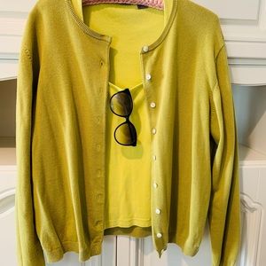 Land end’s cardigans set size L